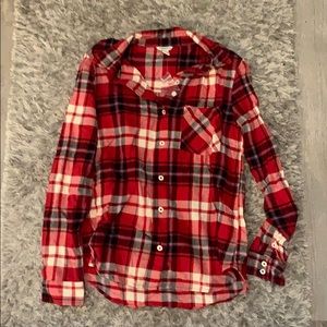 Plaid long sleeve